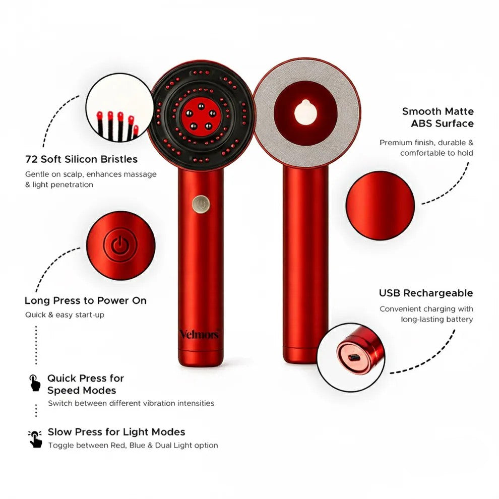Luma - Red Light Scalp Massager